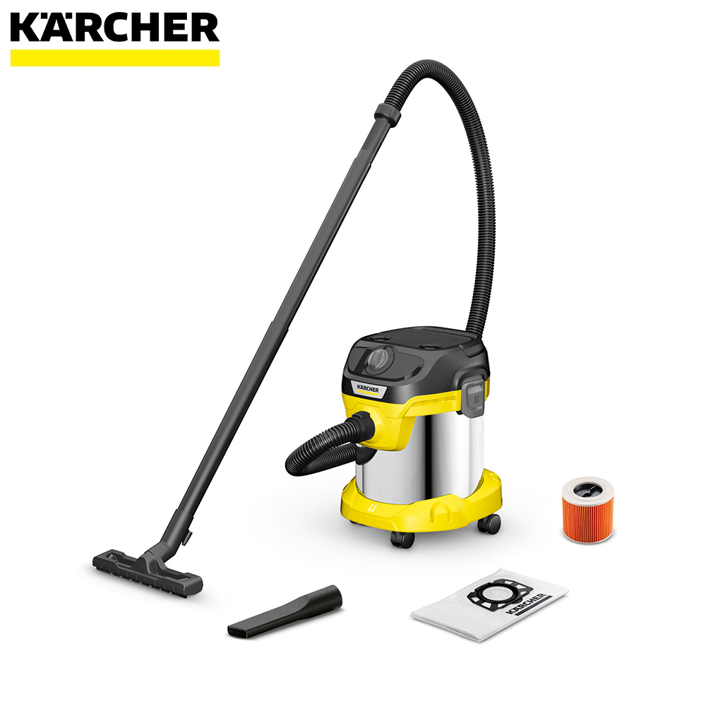 德國凱馳KARCHER KWD2S】乾溼兩用多功能吸塵器汽車內裝粉塵清潔乾濕皆